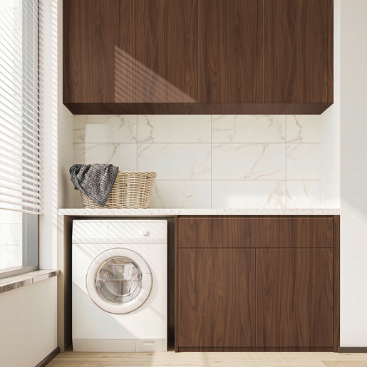 3d,Render,Laundry,Cabinet,With,Washing,Machine.3d,Render Avella - Image 3